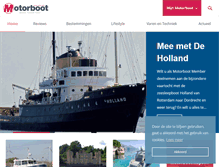 Tablet Screenshot of motorboot.com